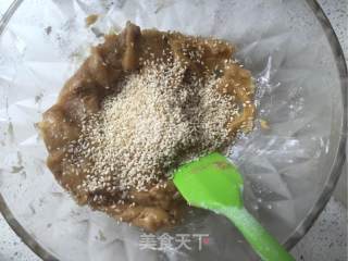 芝麻合桃酥的做法步骤：9