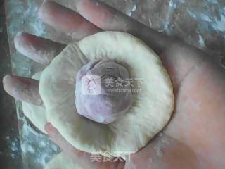 双色开花馒头的做法步骤：7