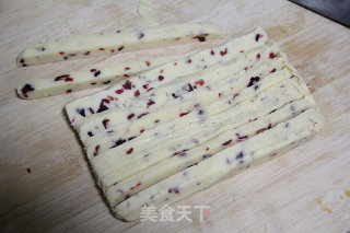 蔓越莓饼干棒的做法步骤：10