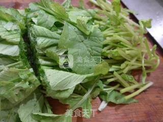 蒜香萝卜苗的做法步骤：3