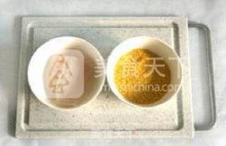 龙利鱼小米粥的做法步骤：1