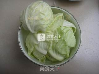 手撕包菜的做法步骤：1