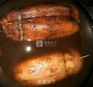 冰糖红枣糯米藕的做法步骤：7