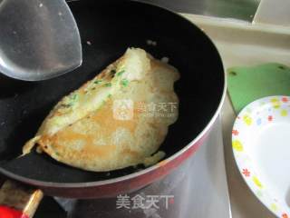 鸡蛋葱花饼的做法步骤：9