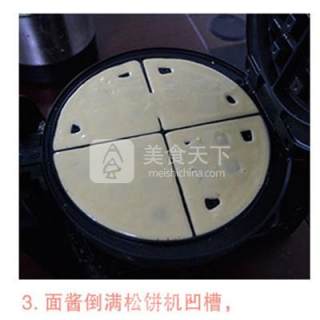 精美早餐 松饼的做法步骤：3