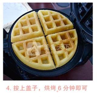 精美早餐 松饼的做法步骤：4