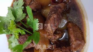 萝卜炖牛腩的做法步骤：6