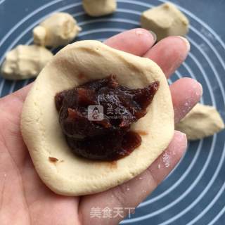 南瓜糯米饼的做法步骤：7