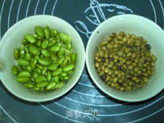 青黄豆浆的做法步骤：1