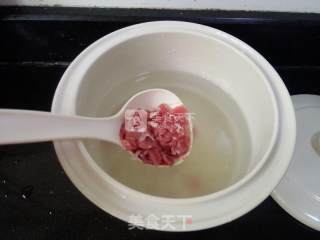 鱼鳔瘦肉粥的做法步骤：6