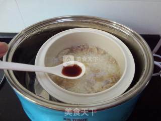 鱼鳔瘦肉粥的做法步骤：15