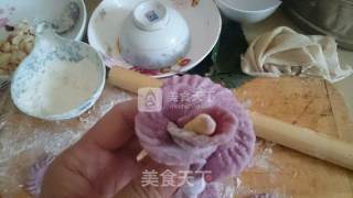 牡丹花慢头的做法步骤：10