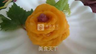 牡丹花慢头的做法步骤：14