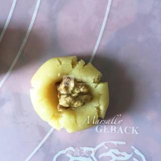 不加黄油的核桃酥饼的做法步骤：9