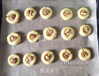 不加黄油的核桃酥饼的做法步骤：10