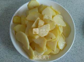 咸肉土豆片的做法步骤：5