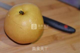 冰糖人参炖梨的做法步骤：1