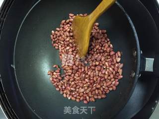 香炒花生米的做法步骤：2