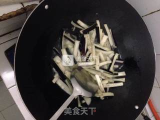 肉酱焖茄子的做法步骤：2