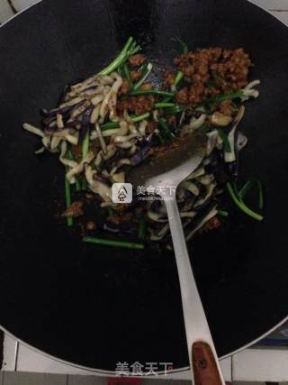 肉酱焖茄子的做法步骤：6