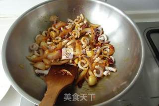 香辣鱿鱼的做法步骤：7