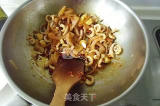 香辣鱿鱼的做法步骤：8