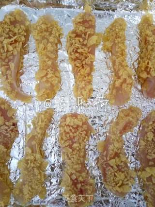 烤鸡胸肉条的做法步骤：5
