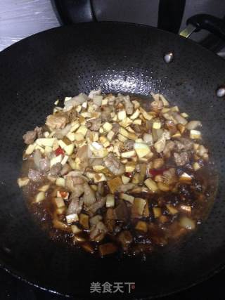 自炒 沪味辣肉浇头的做法步骤：6
