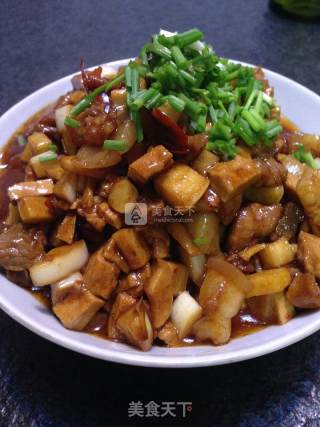 自炒 沪味辣肉浇头的做法步骤：8