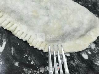粉丝韭菜鸡蛋盒子的做法步骤：11