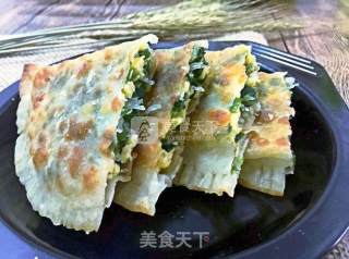 粉丝韭菜鸡蛋盒子的做法步骤：15