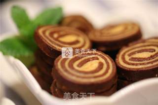 摩卡双色饼干的做法步骤：13