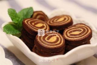 摩卡双色饼干的做法步骤：14