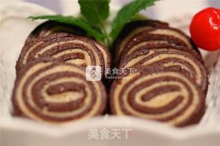 摩卡双色饼干的做法步骤：17