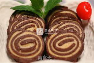 摩卡双色饼干的做法步骤：18