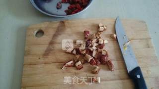 果味南瓜盅的做法步骤：3