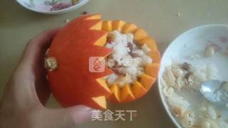 果味南瓜盅的做法步骤：8