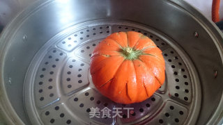果味南瓜盅的做法步骤：9