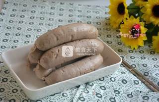 自制肉肠的做法步骤：13