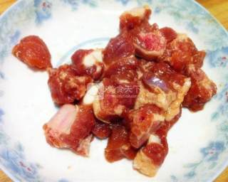 简单易做～豆豉南瓜蒸排骨的做法步骤：2