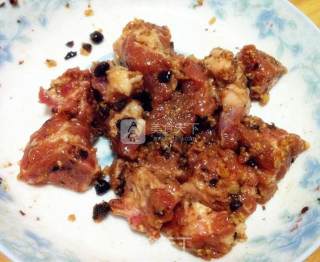 简单易做～豆豉南瓜蒸排骨的做法步骤：4