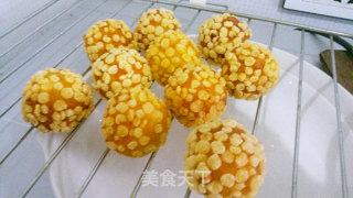 红薯芝士球的做法步骤：8