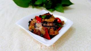 豉香回锅肉的做法步骤：8