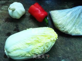 酱香锡纸娃娃菜的做法步骤：1