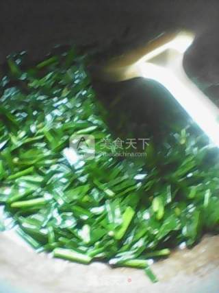 韭菜炒蛋的做法步骤：4
