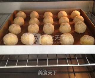 蛋黄椰丝小甜饼的做法步骤：11