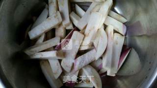 独家豆角烧茄子的做法步骤：2