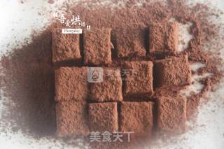 七夕的礼物——生巧克力的做法步骤：6