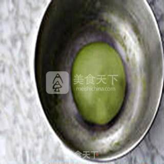 抹茶红豆麻薯面包的做法步骤：4