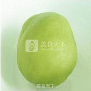 抹茶红豆麻薯面包的做法步骤：7